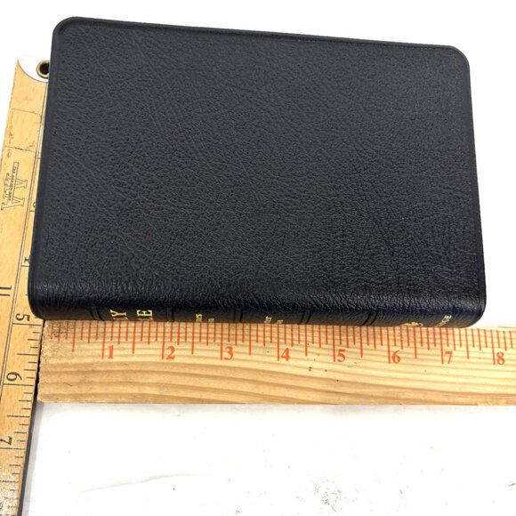 Latter-day Saints 1979 Holy Bible King James Version LDS Black Leather EUC - Picture 16 of 16